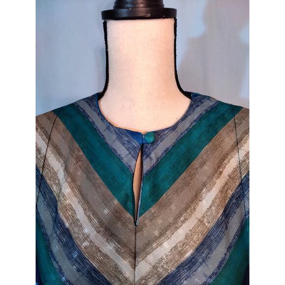 Vintage Better Half Striped Belted Dress - Picture 4 of 10